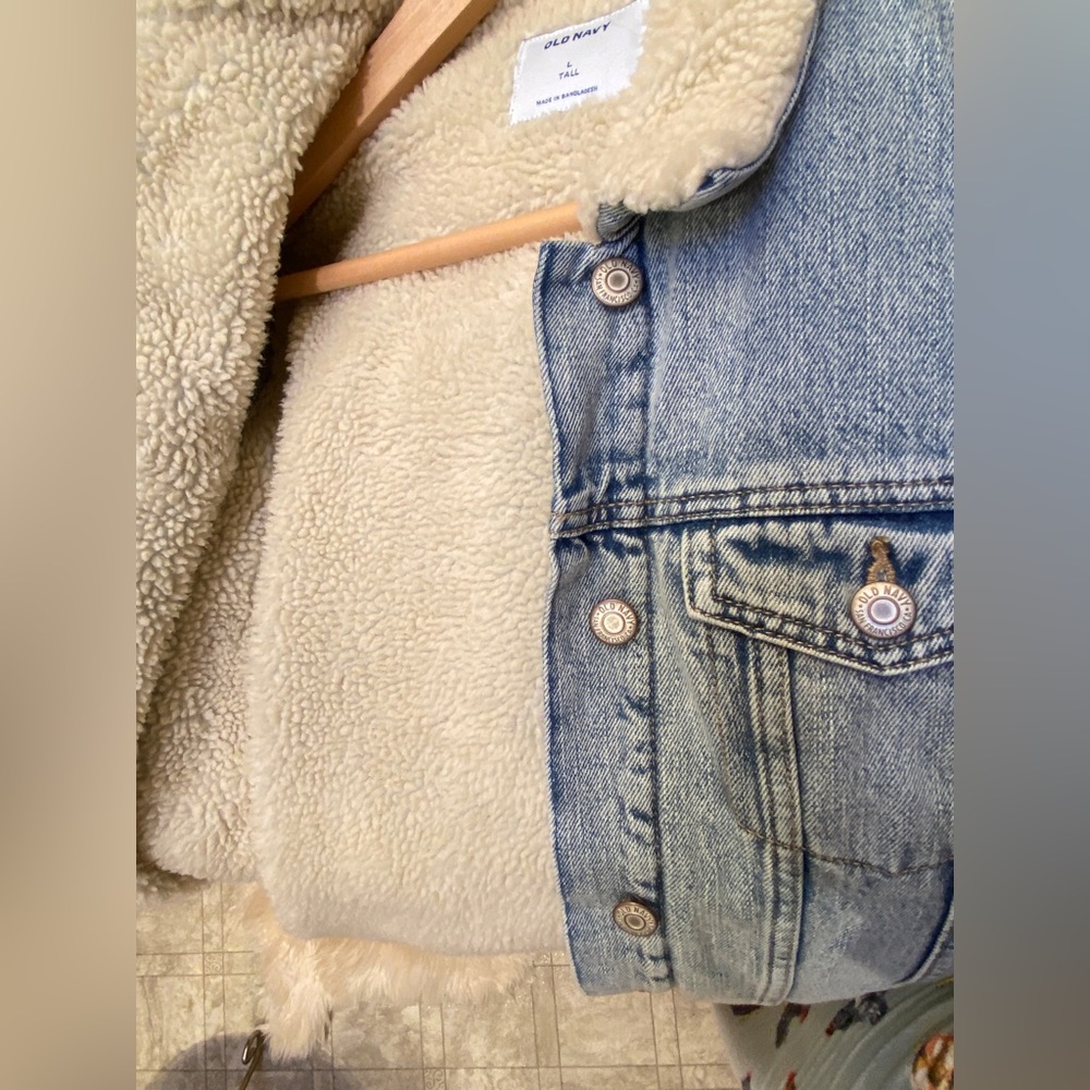 Shearling Jean Jacket